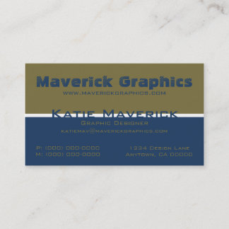 Professional Colour Duos Business Card