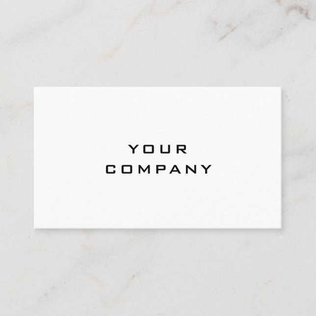 Professional Company Business Cards Template (Front)