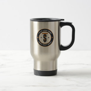 Professional Company Logo Travel Mug