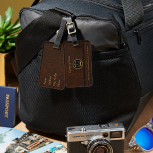 Professional Company Styled Lawyers Luggage Tag