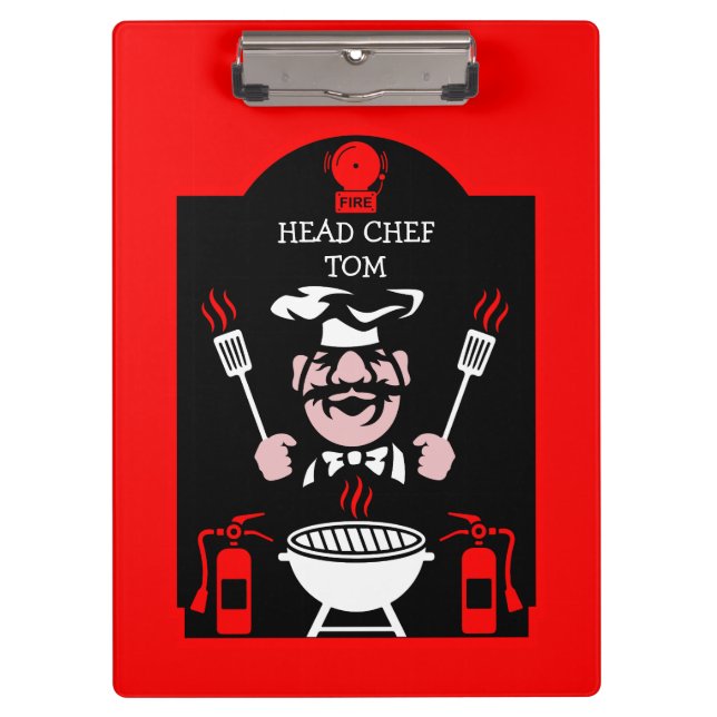 Professional Cook Gift Clipboard (Front)