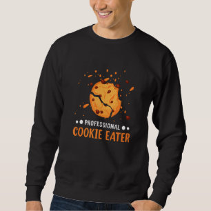 Professional Cookie Eater Baking Team Gingerbread Sweatshirt