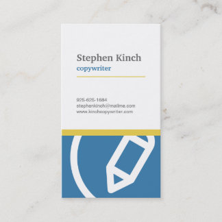 Professional Copywriter Business Card