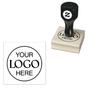 Professional Corporate Business Logo Minimalist Rubber Stamp