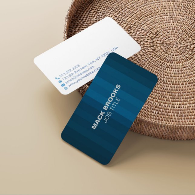 Professional Corporate Simple Elegant Business Card (Creator Uploaded)