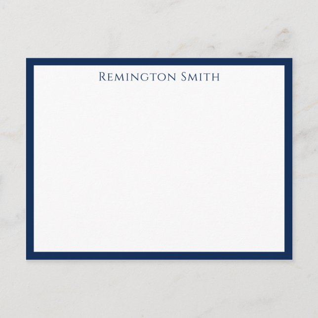 Professional Correspondence Cards (Front)