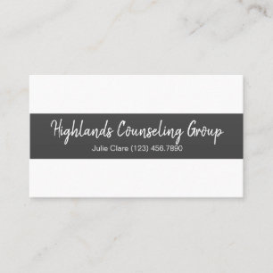 Professional Counseling Group Life Coach, Business Card