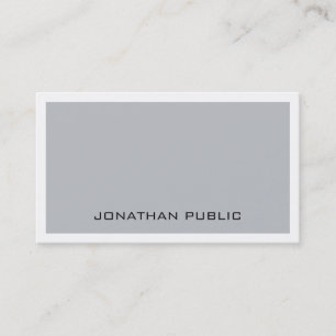 Professional Creative Monogrammed Design Trendy Business Card