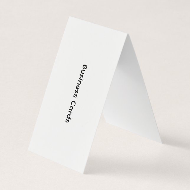Professional Custom Business Card (Front)