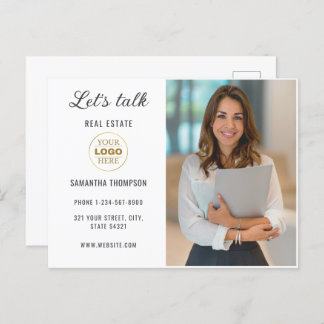 Professional Custom Business Holiday Postcard