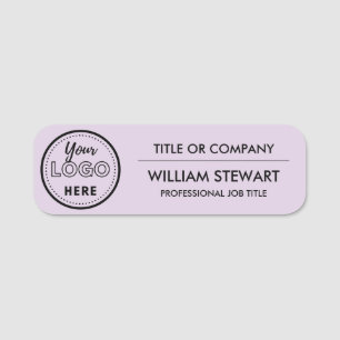 Professional Custom business logo Employee Staff Name Tag
