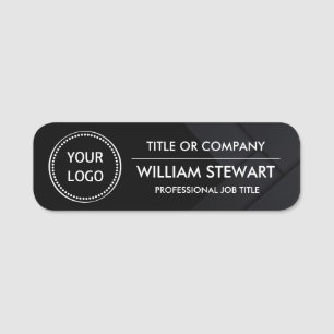 Professional Custom business logo Employee Staff Name Tag