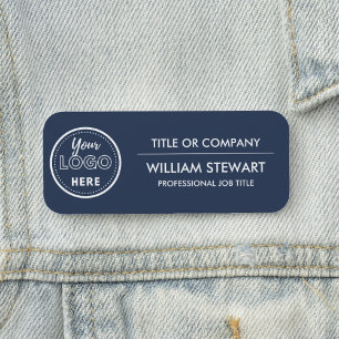 Professional Custom business logo Employee Staff Name Tag