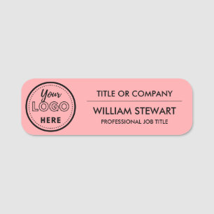 Professional Custom business logo Employee Staff Name Tag