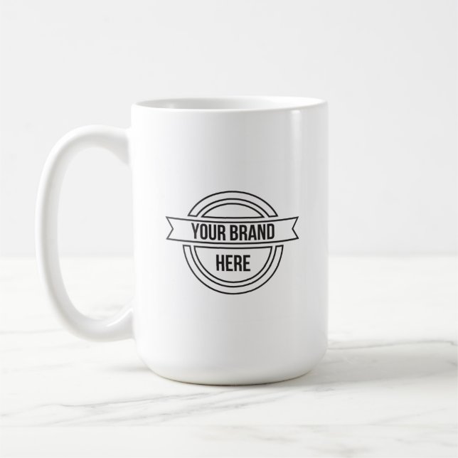 Professional Custom Business Logo Promotion Coffee Mug (Left)