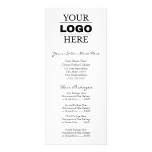 Professional Custom  Business Rack Card