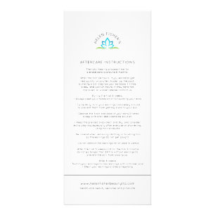 Professional Custom  Business Rack Card