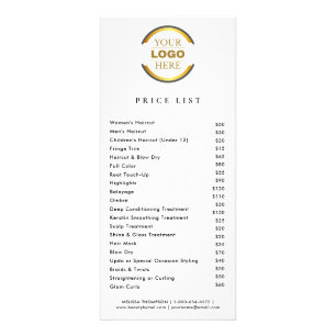 Professional Custom  Business Rack Card