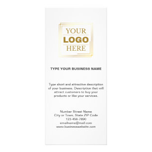 Professional Custom  Business Rack Card