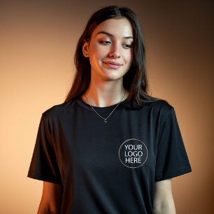 Professional Custom Company Logo Business T-Shirt