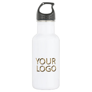 Professional Custom Company Logo Business White    532 Ml Water Bottle
