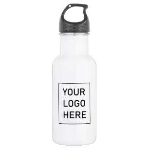 Professional Custom Company Logo Business White 532 Ml Water Bottle