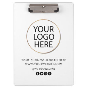 Professional Custom Company Logo text Business     Clipboard