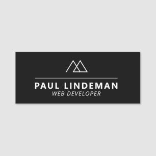 Professional Custom Logo Employee Magnetic Classic Name Tag