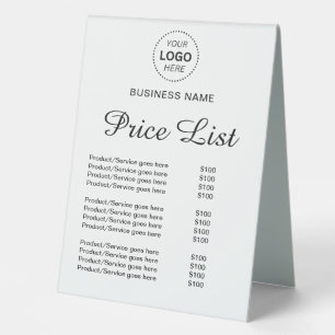 Professional Custom Name Logo Services Price List