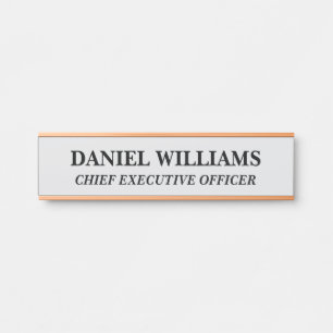 Professional Custom Name Plate Office Door Sign