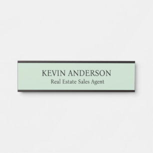 Professional Custom Name Plate Office Door Sign