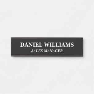 Professional Custom Name Plate Office Door Sign