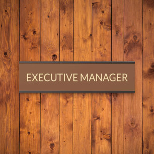 Professional Custom Name Plate Office Door Sign