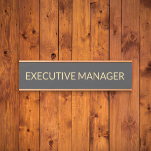 Professional Custom Name Plate Office Door Sign
