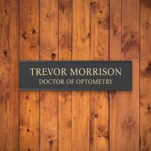 Professional Custom Name Plate Office Door Sign