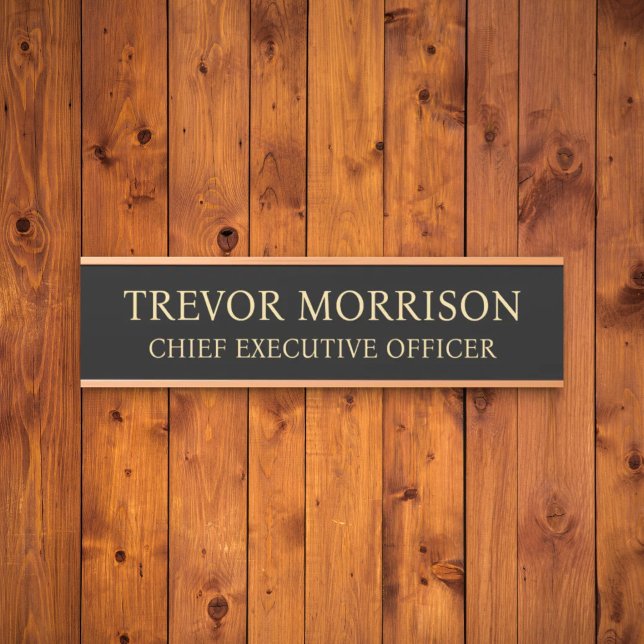 Professional Custom Name Plate Office Door Sign (Creator Uploaded)