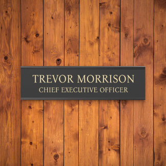 Professional Custom Name Plate Office Door Sign