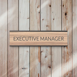 Professional Custom Name Plate Office Door Sign