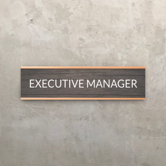 Professional Custom Name Plate Office Door Sign (Creator Uploaded)