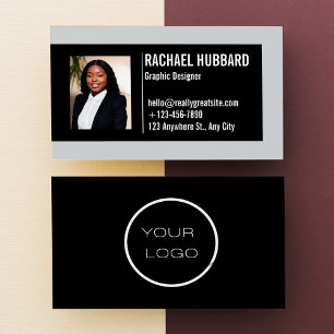 Professional Custom Picture Modern Minimalist  Business Card