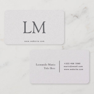 Professional Custom Standard 3.5" x 2.0" Business Card