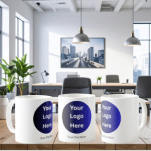 Professional Custom Text Logo Coffee Coffee Mug