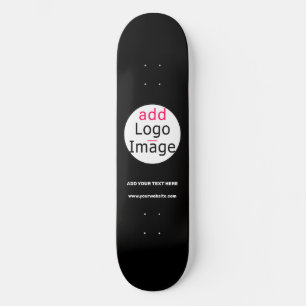 Professional Customisable Busines Brand Black Skateboard