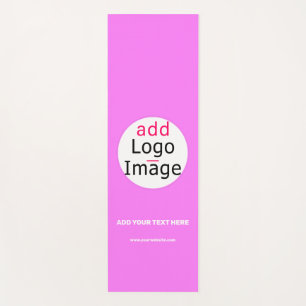Professional Customisable Business Brand Deep Pink Yoga Mat