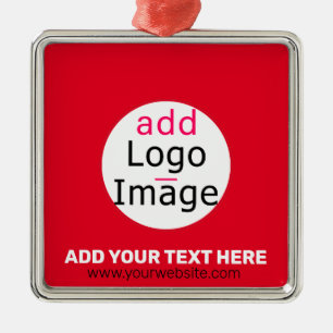 Professional Customisable Business Chic Vivid Red Metal Tree Decoration