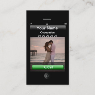 Professional Customisable iPhone Design Business Card
