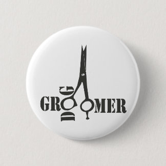 Professional Customised Cool Pet Care Groomer 6 Cm Round Badge