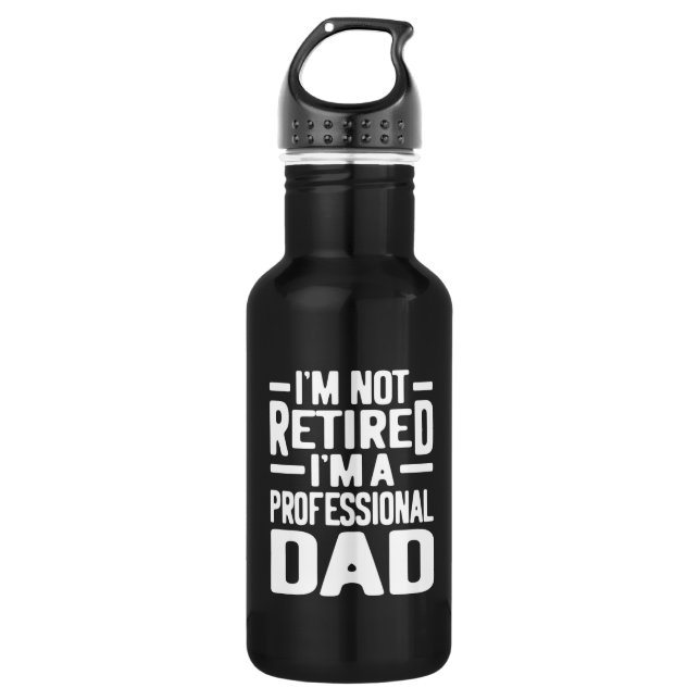 Professional Dad Retirement Gift 532 Ml Water Bottle (Front)