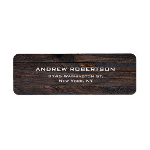 Professional Dark Brown Wood Plain Elegant