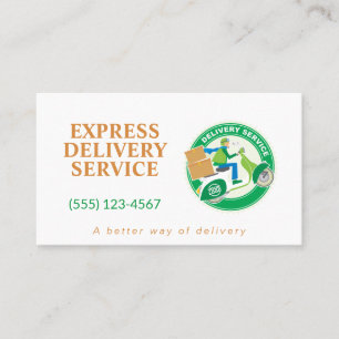 Professional Delivery Service Business Card